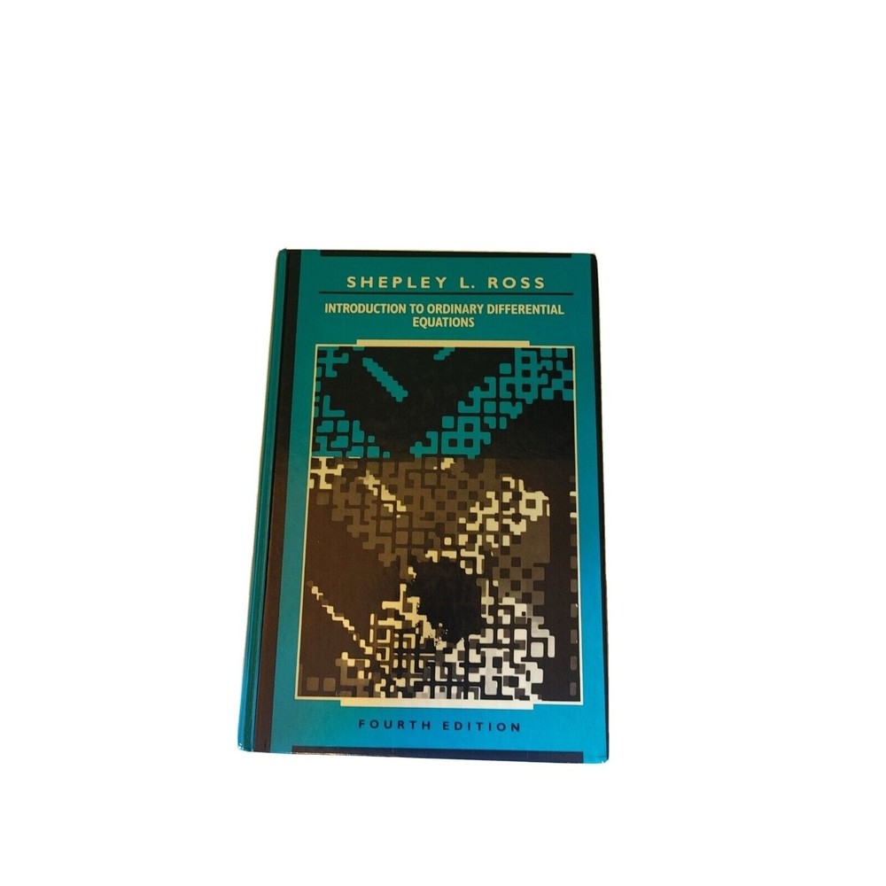Introduction to Ordinary Differential Equations by Ross, Shepley L.
